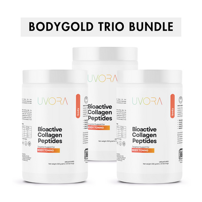 Uvora Body collagen – supports lean muscle, body sculpting, and fat reduction with bioactive peptides