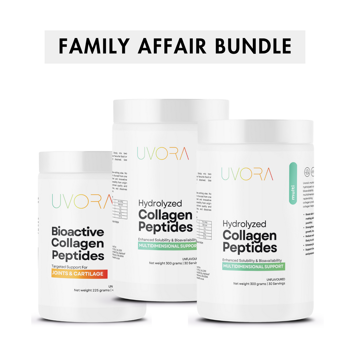 Hydrolyzed collagen peptides