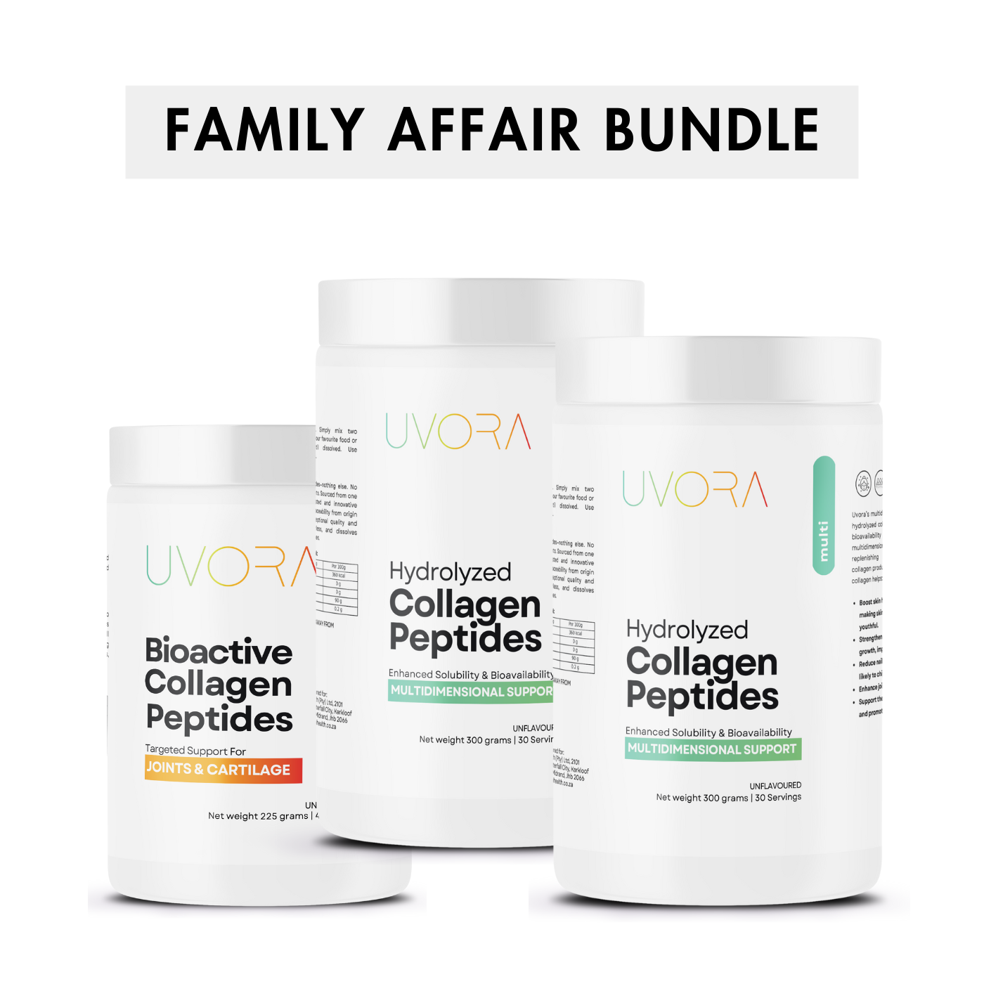 Hydrolyzed collagen peptides