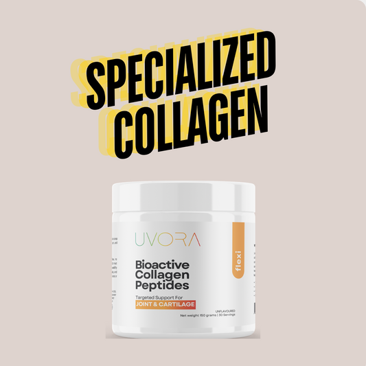 UvoraFlexi Collagen Powder for Joint Support and Mobility 150g